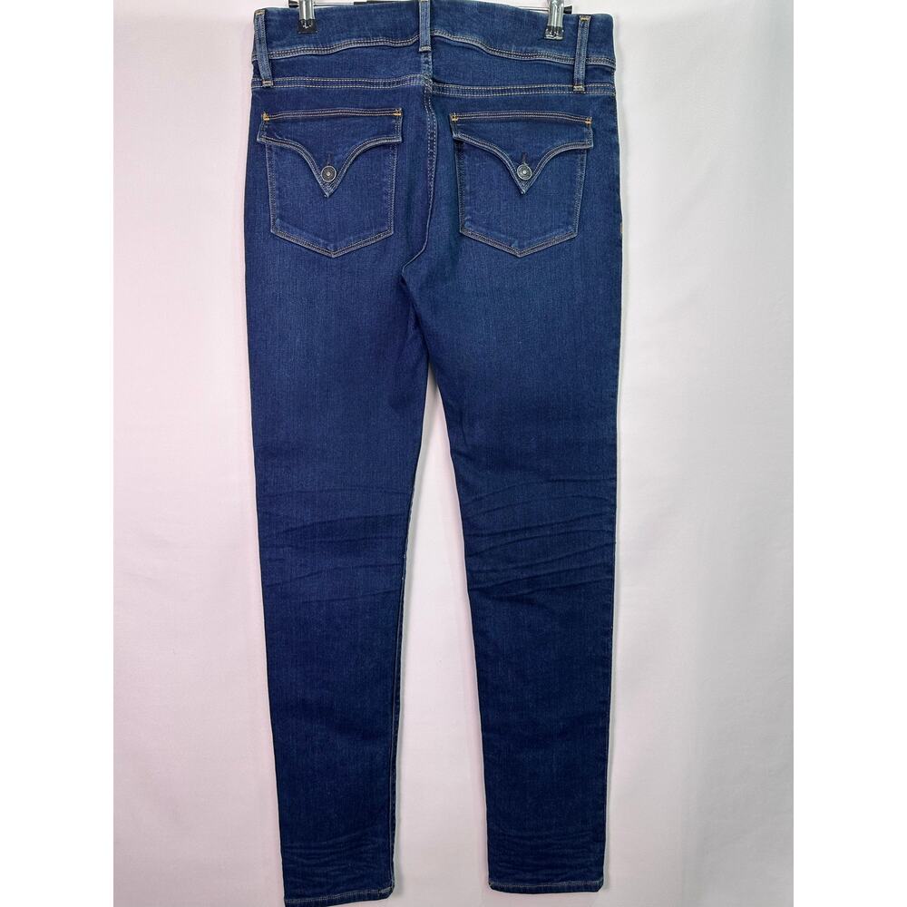 Hudson Park Skinny Jeans Women’s Dark Wash Mid Rise Stretch Denim Size 29 - Picture 4 of 13